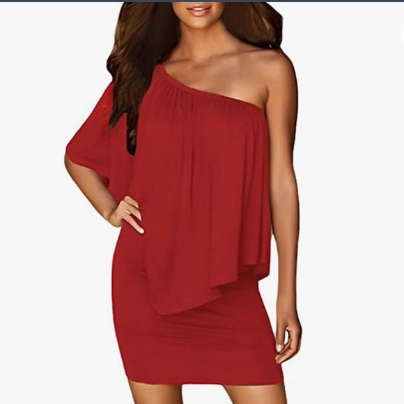 Off Shoulder Dress Party Cocktail Mini Dress (brand new in package) - Picture 2 of 6